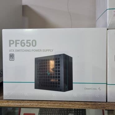 Блок питания, Новый, DeepCool, 550 Вт, 80 Plus, 550 Вт at lalafo.kg Блок питания, Новый, DeepCool, 550 Вт, 80 Plus, 550 Вт