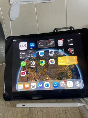 Планшет, Apple, память 64 ГБ, Wi-Fi, Б/у, Классический цвет - Черный at lalafo.kg Планшет, Apple, память 64 ГБ, Wi-Fi, Б/у, Классический цвет - Черный