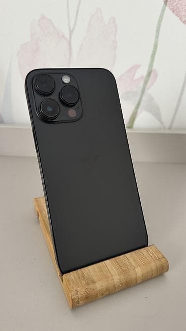 IPhone 14 Pro Max, Б/у, 512 ГБ, Черный, Чехол, Кабель, 79 % at lalafo.kg IPhone 14 Pro Max, Б/у, 512 ГБ, Черный, Чехол, Кабель, 79 %