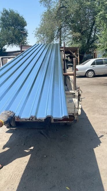 Металлочерепица: Профнастил для кровли и фасада - Профилированные листы с lalafo.kg да — 17 Металлочерепица: Профнастил для кровли и фасада - Профилированные листы с — 17