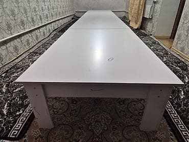 Стол трансформер Другое назначение, Раскладной стол, цвет - Белый at lalafo.kg Стол трансформер Другое назначение, Раскладной стол, цвет - Белый