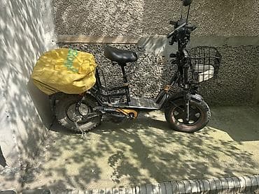 Электровелосипед/электроскутер Drongo (карго-конфигурация) at lalafo.kg Электровелосипед/электроскутер Drongo (карго-конфигурация)