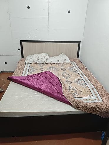 Двуспальная кровать at lalafo.kg Двуспальная кровать