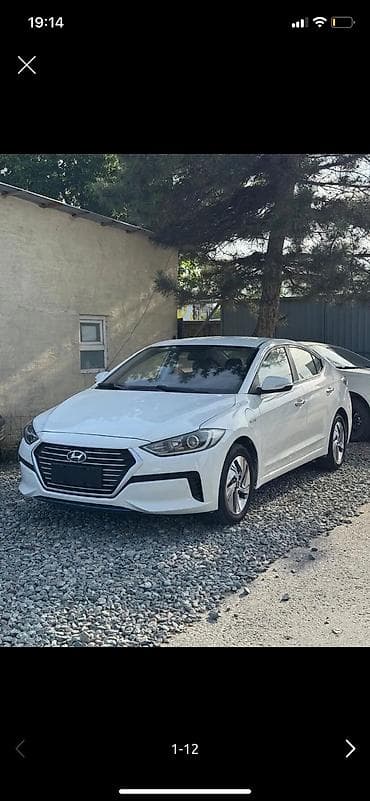 Hyundai Elantra: 2019 г., 1.6 л, Автомат, Электромобиль lalafo.kg да Hyundai Elantra: 2019 г., 1.6 л, Автомат, Электромобиль