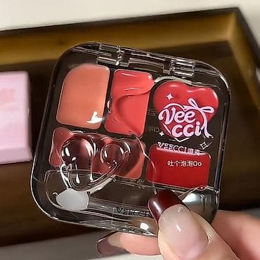 Палетка для губ VEECCI - Компактная палетка бальзамов/тинтов для губ at lalafo.kg Палетка для губ VEECCI - Компактная палетка бальзамов/тинтов для губ