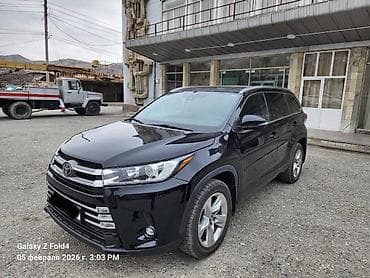 Toyota Highlander: 2019 г., 3.5 л, Автомат, Бензин, Кроссовер at lalafo.kg Toyota Highlander: 2019 г., 3.5 л, Автомат, Бензин, Кроссовер