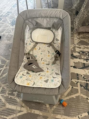 Унаа түрүндөгү керебеттер: Детский шезлонг-качалка Coolbaby - Мягкое анатомическое сиденье с lalafo.kg да — 1 Унаа түрүндөгү керебеттер: Детский шезлонг-качалка Coolbaby - Мягкое анатомическое сиденье с — 1