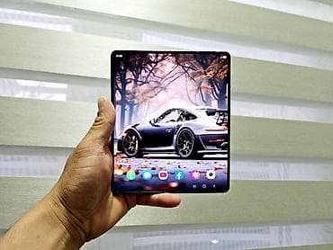 Samsung Galaxy Z Fold 5, Б/у, 256 ГБ, цвет - Синий, 1 SIM, 2 SIM at lalafo.kg Samsung Galaxy Z Fold 5, Б/у, 256 ГБ, цвет - Синий, 1 SIM, 2 SIM