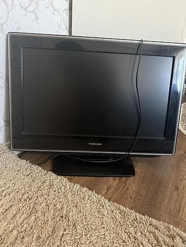 Телевизор TOSHIBA, диагональ около 22–24". Плоская панель, черная at lalafo.kg Телевизор TOSHIBA, диагональ около 22–24". Плоская панель, черная