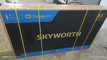 Телевизор LED Skyworth 65Q66G с экраном 65” обладает качественным at lalafo.kg Телевизор LED Skyworth 65Q66G с экраном 65” обладает качественным