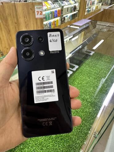 Redmi, Redmi Note 13, Б/у, 128 ГБ, цвет - Черный, 2 SIM at lalafo.kg Redmi, Redmi Note 13, Б/у, 128 ГБ, цвет - Черный, 2 SIM