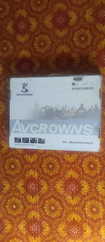 AVCROWNS Wireless Microphone — профессиональная UHF‑радиосистема at lalafo.kg AVCROWNS Wireless Microphone — профессиональная UHF‑радиосистема