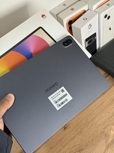 Планшет, Huawei, память 128 ГБ, 10" - 11", 4G (LTE), Б/у, Классический цвет - Серый at lalafo.kg Планшет, Huawei, память 128 ГБ, 10" - 11", 4G (LTE), Б/у, Классический цвет - Серый