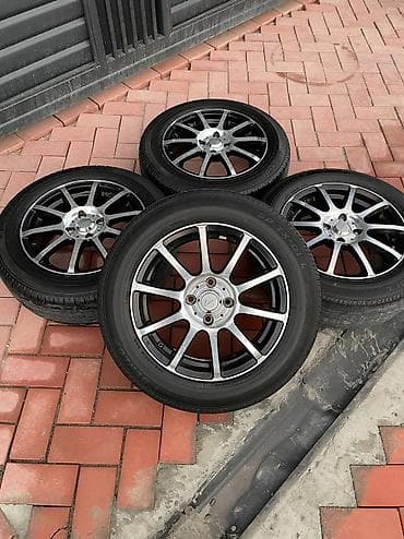 Литые Диски R 15 Volkswagen, Комплект, отверстий - 4, Б/у at lalafo.kg Литые Диски R 15 Volkswagen, Комплект, отверстий - 4, Б/у