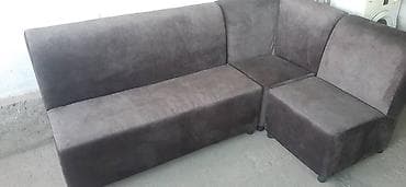 Продаю угловой диван в хорошем состоянии перетянут новым материалом at lalafo.kg Продаю угловой диван в хорошем состоянии перетянут новым материалом