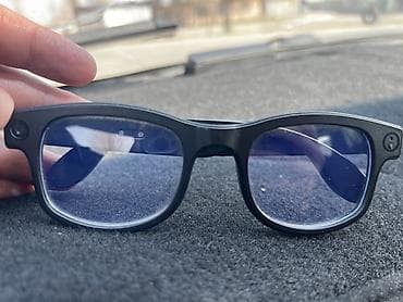 Умные очки с камерой и синим фильтром для экрана - Классическая at lalafo.kg Умные очки с камерой и синим фильтром для экрана - Классическая