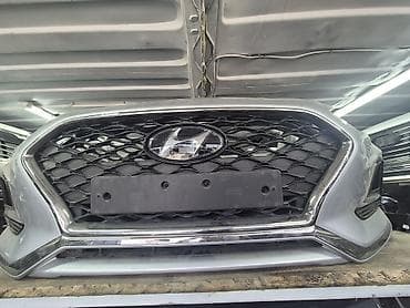 Бампер передний в сборе для Hyundai (решётка радиатора «соты» at lalafo.kg Бампер передний в сборе для Hyundai (решётка радиатора «соты»