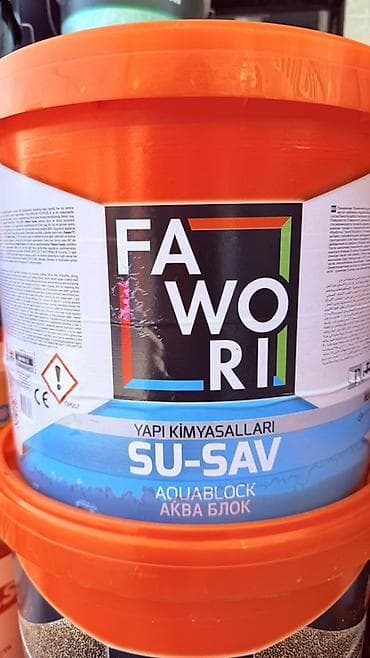 Гидроизоляция FAWORI SU-SAV AQUABLOCK (Аква Блок) - Назначение lalafo.kg да Гидроизоляция FAWORI SU-SAV AQUABLOCK (Аква Блок) - Назначение