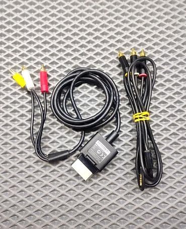 Видеокабель xbox360. Оригинальные Аѵ видео кабели для xbox 360 fat at lalafo.kg Видеокабель xbox360. Оригинальные Аѵ видео кабели для xbox 360 fat