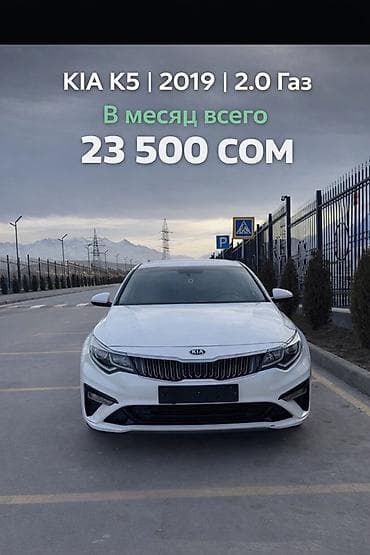 Kia K5: 2019 г., 2 л, Автомат, Газ, Седан at lalafo.kg Kia K5: 2019 г., 2 л, Автомат, Газ, Седан