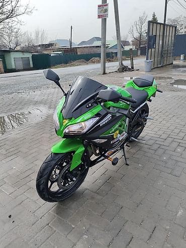 Спортбайк Kawasaki, 250 куб. см, Бензин, Взрослый, Новый at lalafo.kg Спортбайк Kawasaki, 250 куб. см, Бензин, Взрослый, Новый