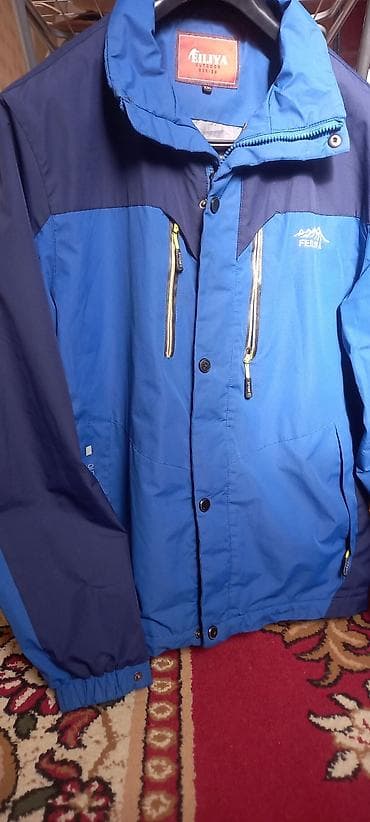 Продаю.мужская куртка 48 размер,демисезонный.с капюшоном at lalafo.kg Продаю.мужская куртка 48 размер,демисезонный.с капюшоном
