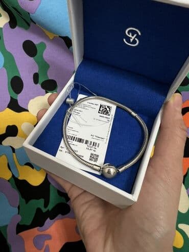 Браслет, Проба 925, Унисекс, Новый at lalafo.kg Браслет, Проба 925, Унисекс, Новый