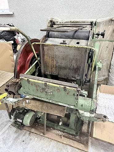 Тигельный пресс (планетарный/ручейковый тип) для высечки, тиснения и at lalafo.kg Тигельный пресс (планетарный/ручейковый тип) для высечки, тиснения и