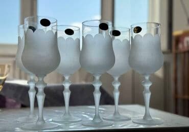 Фужеры хрусталь! Набор 6шт., В родной коробке Производство Россия at lalafo.kg Фужеры хрусталь! Набор 6шт., В родной коробке Производство Россия