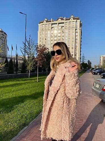 Тедди зима Производство Италия Розового цвета в идеальном состоянии at lalafo.kg Тедди зима Производство Италия Розового цвета в идеальном состоянии