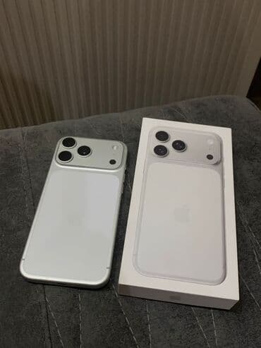 IPhone 17 Pro Max, Б/у, 256 ГБ, Серебристый, Коробка, 100 % at lalafo.kg IPhone 17 Pro Max, Б/у, 256 ГБ, Серебристый, Коробка, 100 %