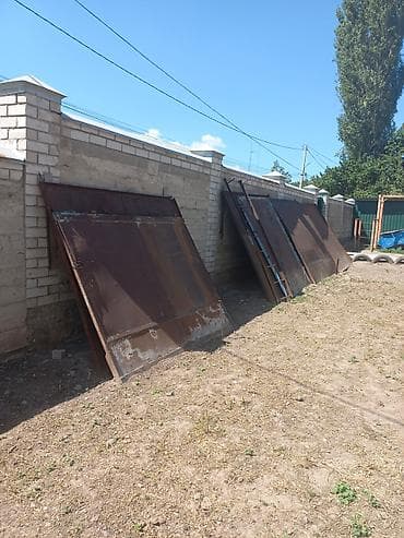 Жылма дарбазалар үчүн консоль устундары: Металлические ворота/створки для гаража или хозпостроек Описание: - lalafo.kg да — 1 Жылма дарбазалар үчүн консоль устундары: Металлические ворота/створки для гаража или хозпостроек Описание: - — 1