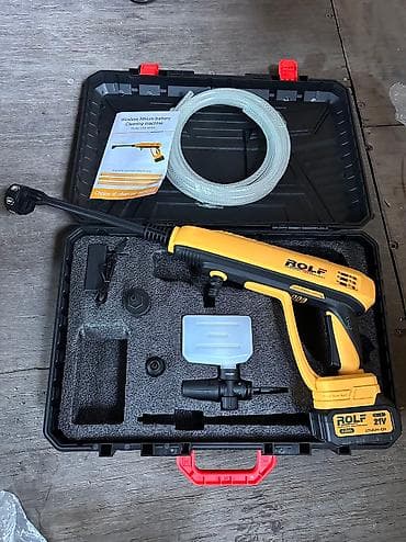 Мойка высокого давления, Новый, Rolf, Аккумуляторная, Бесплатная доставка, Платная доставка, Самовывоз at lalafo.kg Мойка высокого давления, Новый, Rolf, Аккумуляторная, Бесплатная доставка, Платная доставка, Самовывоз