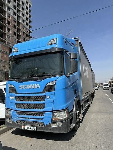 Тягач, Scania, 2018 г., Тентованный at lalafo.kg Тягач, Scania, 2018 г., Тентованный