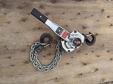 Рычажные цепные тали (лебёдки) с крюками Привозные из Японии На at lalafo.kg Рычажные цепные тали (лебёдки) с крюками Привозные из Японии На