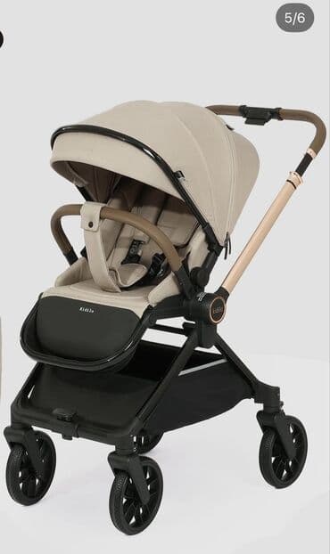 Коляска, цвет - Черный, Б/у at lalafo.kg Коляска, цвет - Черный, Б/у