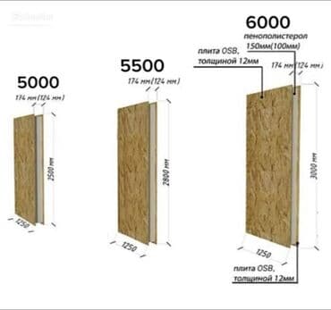 Продаем сип-панели!!! Идеальный материал для строительства!!! Доступны at lalafo.kg Продаем сип-панели!!! Идеальный материал для строительства!!! Доступны