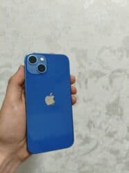 IPhone 13, Б/у, 128 ГБ, Синий, Кабель, Коробка, Чехол, 82 % at lalafo.kg IPhone 13, Б/у, 128 ГБ, Синий, Кабель, Коробка, Чехол, 82 %