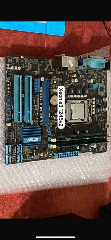 Материнская плата, Asus, LGA1155, Micro-ATX, Для ПК at lalafo.kg Материнская плата, Asus, LGA1155, Micro-ATX, Для ПК