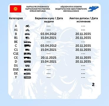 Ищу работу водителем г.Каракол 34года опыт вождения at lalafo.kg Ищу работу водителем г.Каракол 34года опыт вождения
