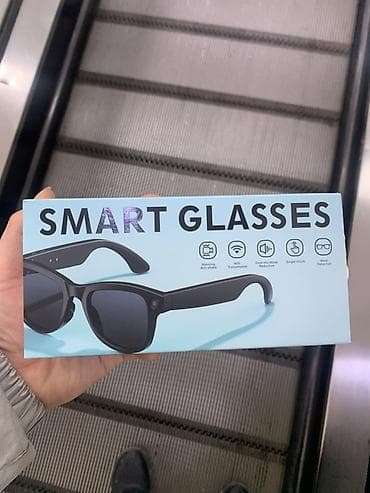 Умные очки Smart Glasses - Встроенная камера в оправе — съемка фото и at lalafo.kg Умные очки Smart Glasses - Встроенная камера в оправе — съемка фото и