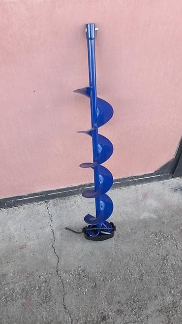 Ледобур шнековый с адаптером под шуруповерт - Диаметр шнека: около at lalafo.kg Ледобур шнековый с адаптером под шуруповерт - Диаметр шнека: около