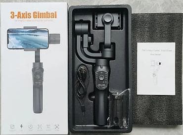 Стабилизатор F10 3-Axis Gimbal для смартфонов и экшн-камер - 3-осевая at lalafo.kg Стабилизатор F10 3-Axis Gimbal для смартфонов и экшн-камер - 3-осевая