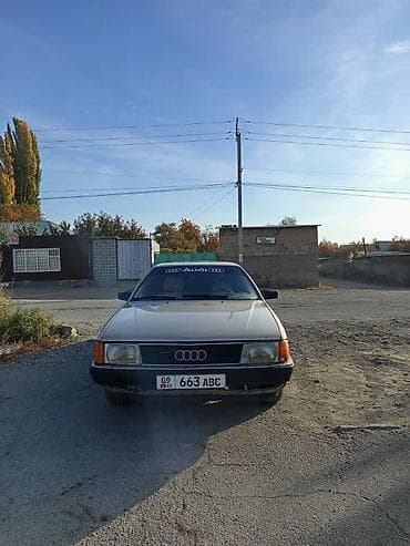 Audi 100: 1988 г., 2 л, Механика, Бензин, Седан at lalafo.kg Audi 100: 1988 г., 2 л, Механика, Бензин, Седан