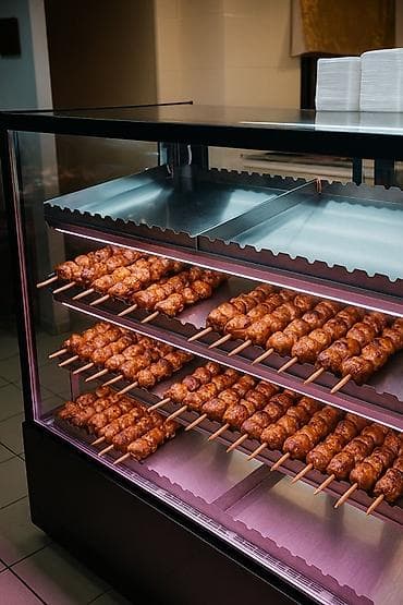 Рохлялар: Витрина для шашлыка высота 140 см длинна 150 см ширина 80 см lalafo.kg да — 1 Рохлялар: Витрина для шашлыка высота 140 см длинна 150 см ширина 80 см — 1