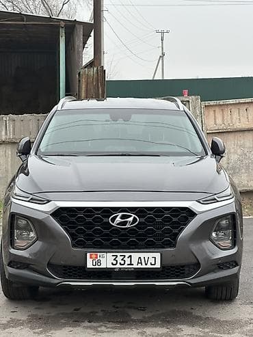 Hyundai Santa Fe: 2019 г., 2 л, Автомат, Дизель, Кроссовер at lalafo.kg Hyundai Santa Fe: 2019 г., 2 л, Автомат, Дизель, Кроссовер