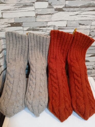 Теплыезимние шерстяные носочки at lalafo.kg Теплыезимние шерстяные носочки