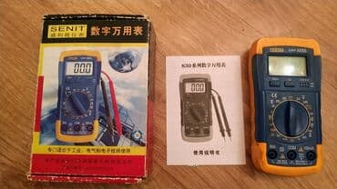 Мультиметр жакшы иштебейт. ондош керек! мультиметр цифровой на at lalafo.kg Мультиметр жакшы иштебейт. ондош керек! мультиметр цифровой на