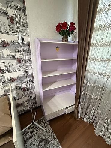 Цена за весь комплект Детский комплект мебели в нежно‑сиреневом и at lalafo.kg Цена за весь комплект Детский комплект мебели в нежно‑сиреневом и