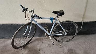 Городской велосипед с прямой рамой и колесами 28". Легкая стальная at lalafo.kg Городской велосипед с прямой рамой и колесами 28". Легкая стальная